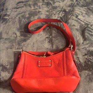 Authentic Kate Spade Red Crossbody Purse